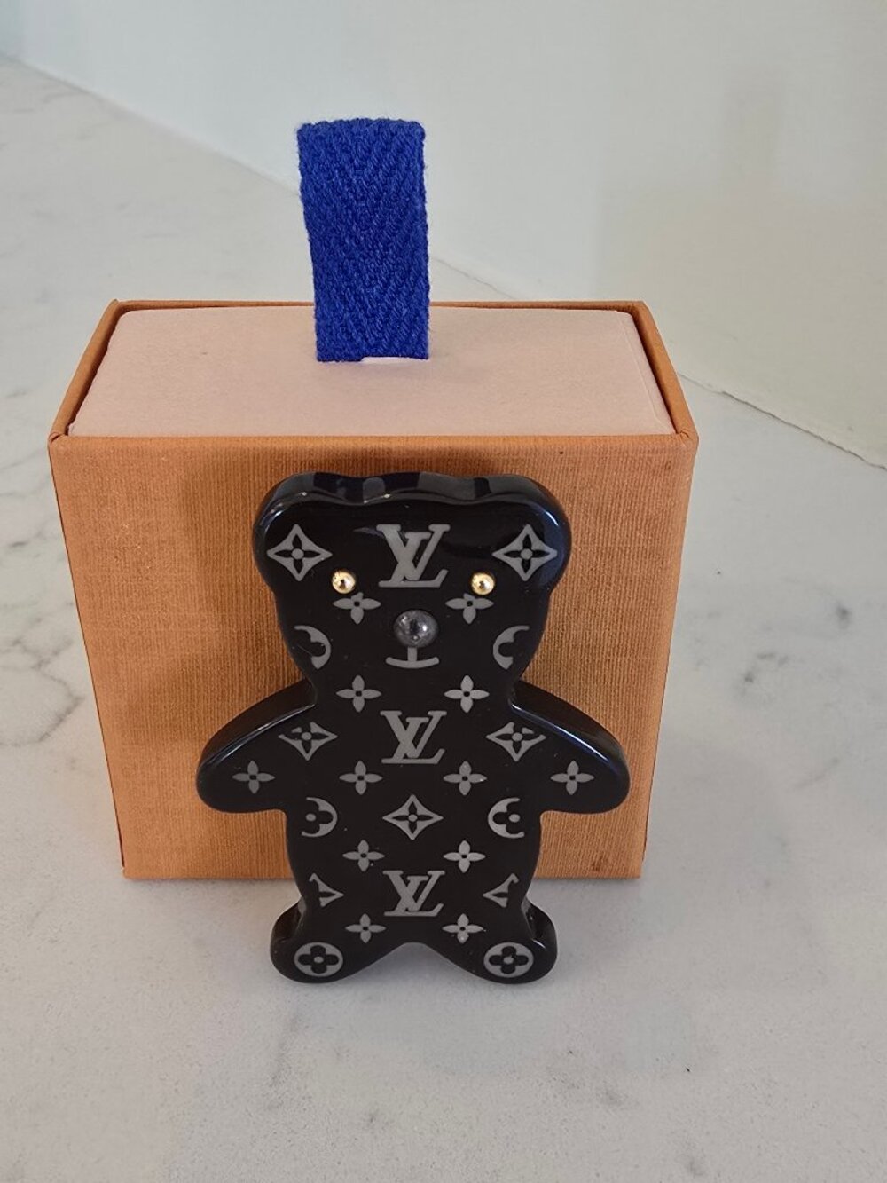 RARE Louis Vuitton Resin Teddy Bear Brooch – Vintage, Made in France